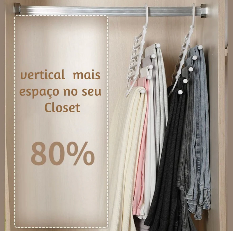 SmartHanger Garagem Prime – mais espaço, menos bagunça.
Organização moderna com design inteligente.