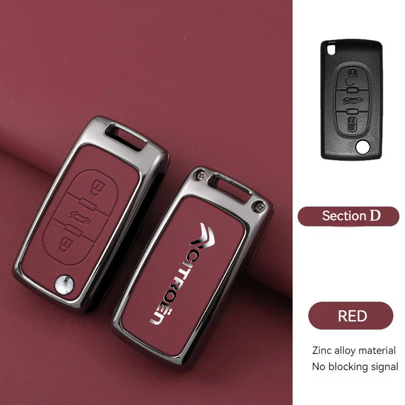 Protetor de Chaves para Citroen CACTUS C4 C4L C6 C8  C3-XR DS DS3 DS4 DS5 DS6 C1 C2 Picasso Grand